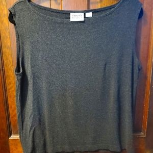 Heather Gray Layering Tank EUC